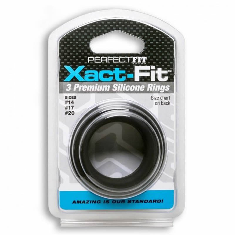 Xact Fit Kit 3 Silicone Rings