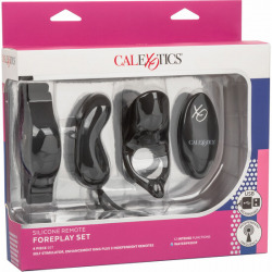 Set Foreplay Remoto Parejas Negro