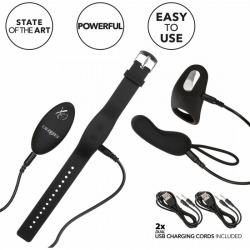 Set Foreplay Remoto Parejas Negro