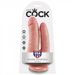 King Cock Pene Realístico Doble