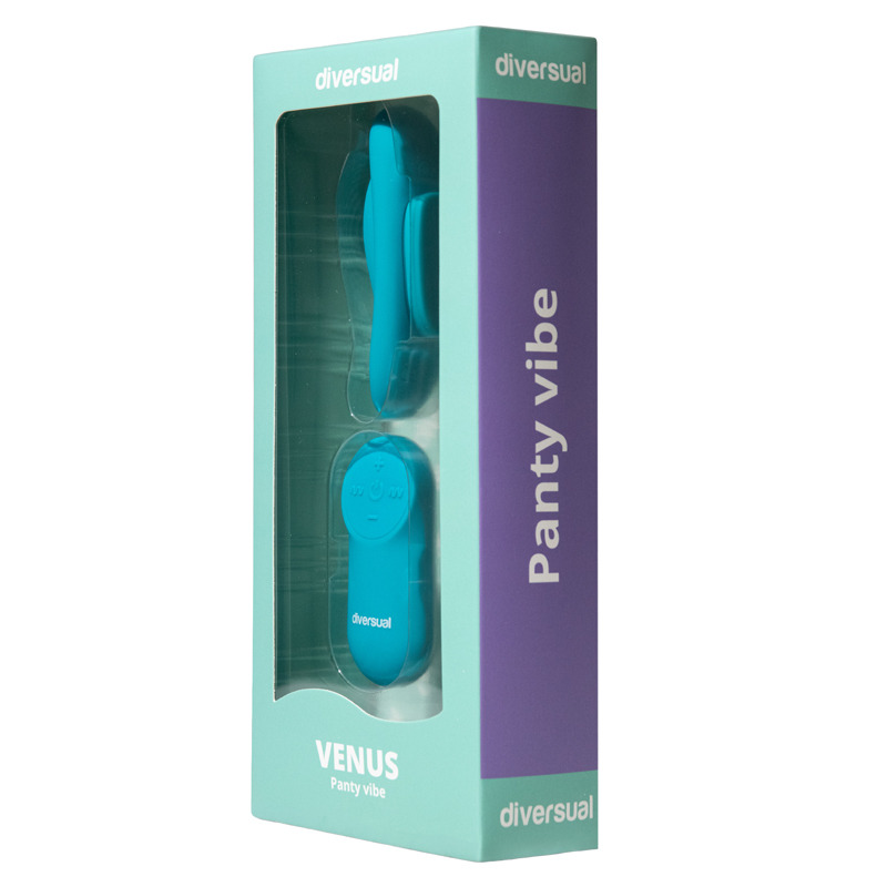 Venus Tanga Vibrador Turquesa