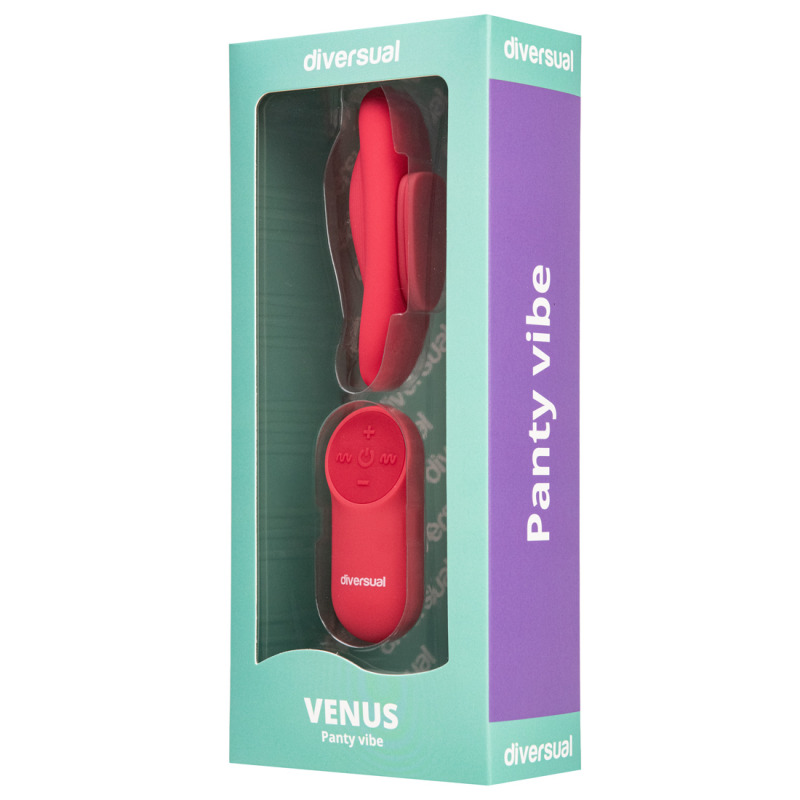 Venus Tanga Vibrador Cereza
