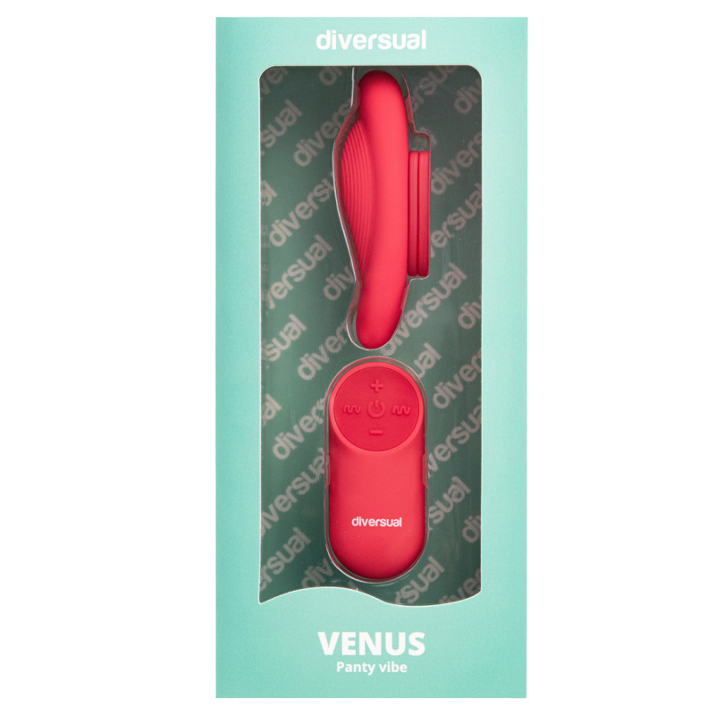Venus Tanga Vibrador Cereza