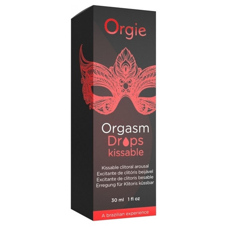 Orgasm Drops Kissable Fresa