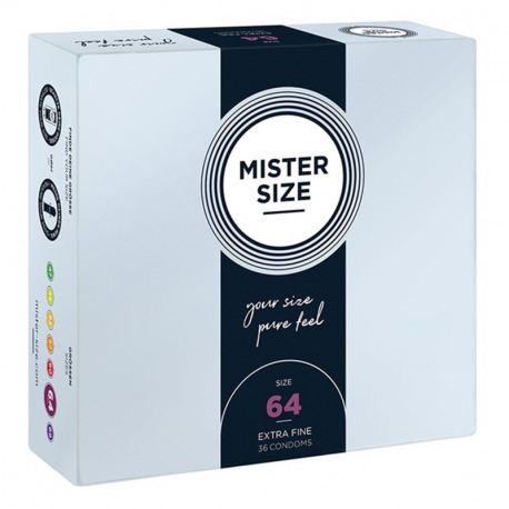 Mister Size 64 mm 36 Uds