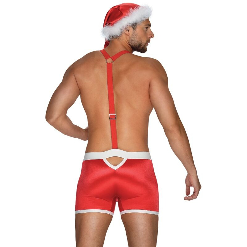 Mr Claus Boxer Tirantes y Gorro