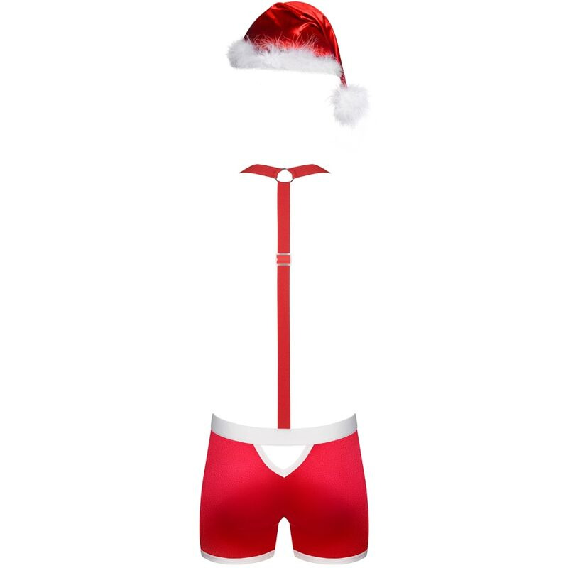 Mr Claus Boxer Tirantes y Gorro