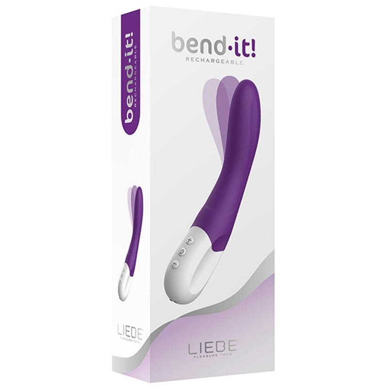 Liebe Bend It Recargable Morado