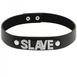 Choker Cuero Vegano Slave