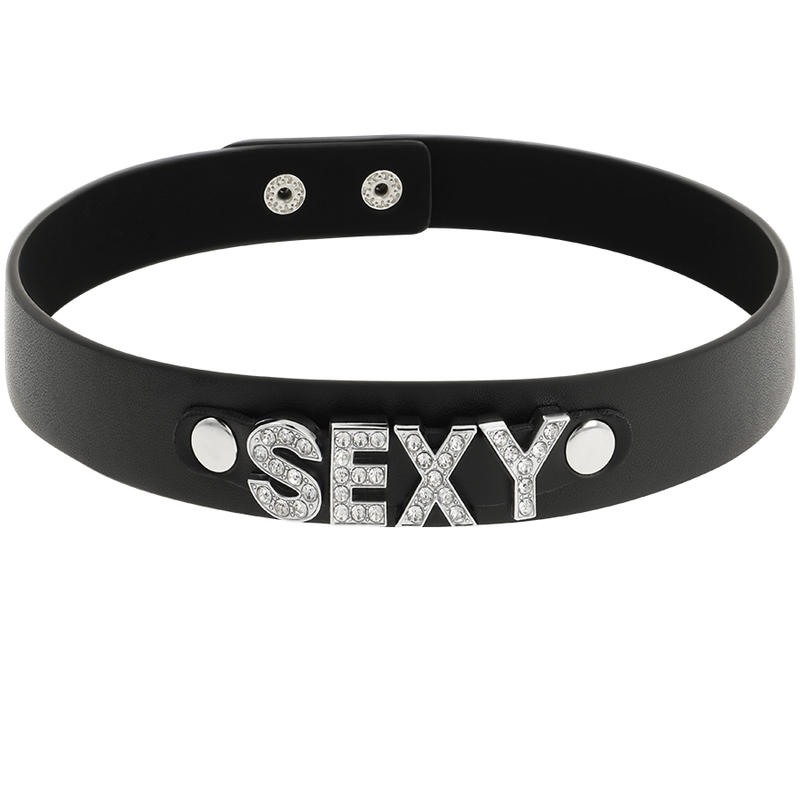 Choker Cuero Vegano Sexy