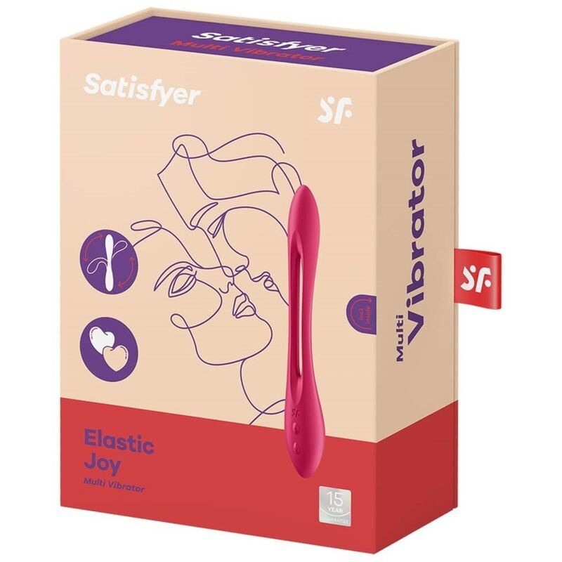 Satisfyer Elastic Joy Rojo