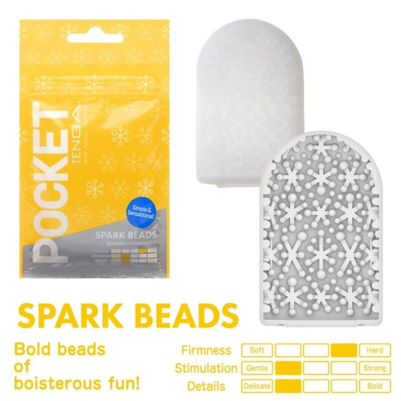 Pocket Tenga Spark Beads