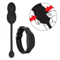 Kegel Silicona con Control Remoto Negro