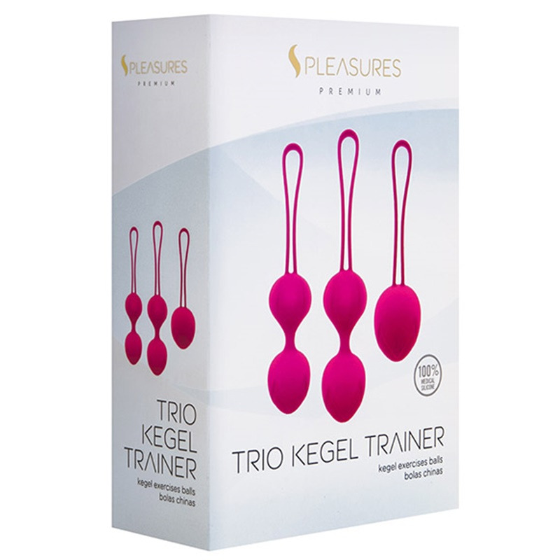 Trio Kegel Trainer Rosa