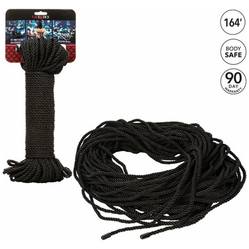 Cuerda BDSM Negro 50 m