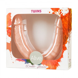 Alive Twins Realístico Doble 30 cm