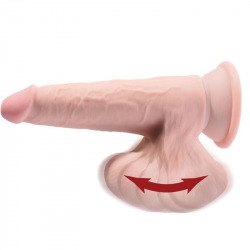Pene Realista 3D Cock Swinging Balls 21 cm
