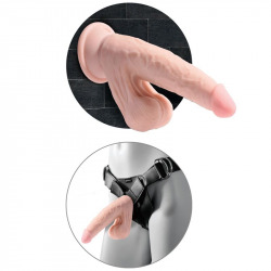 Pene Realista 3D Cock Swinging Balls 21 cm