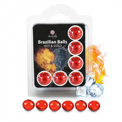 Brazilian Balls Set 6 Efecto Calor & Frío