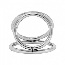 Triple Anillo Acero 45 - 32 - 37 mm