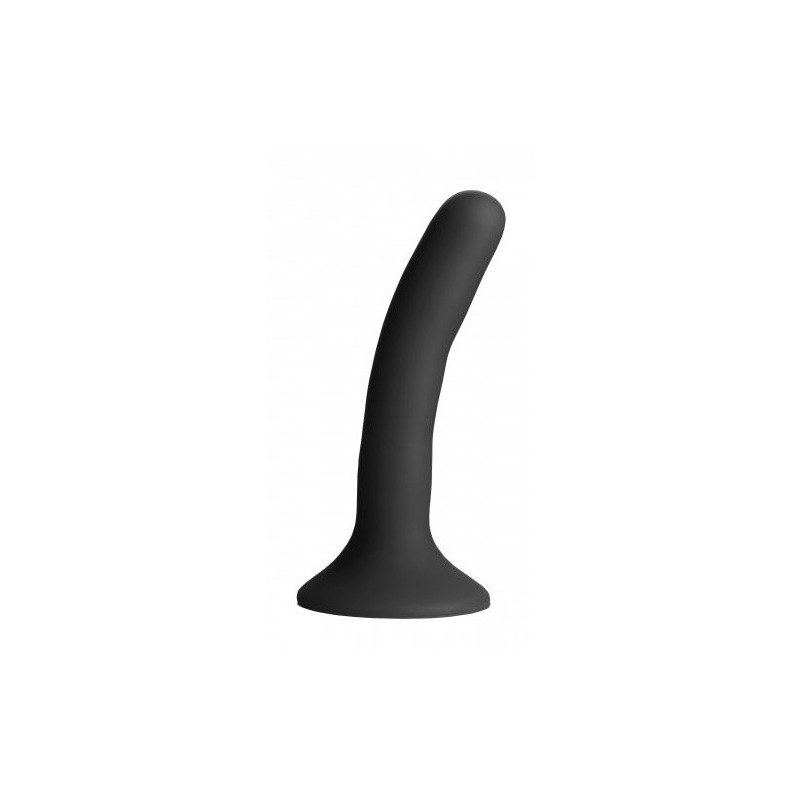 Arnés Mujer con Dildo Silicona Negro 17.5 cm
