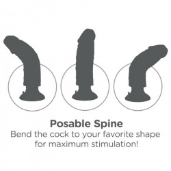 Pene Realístico Vibrador 25.5 cm Marrón