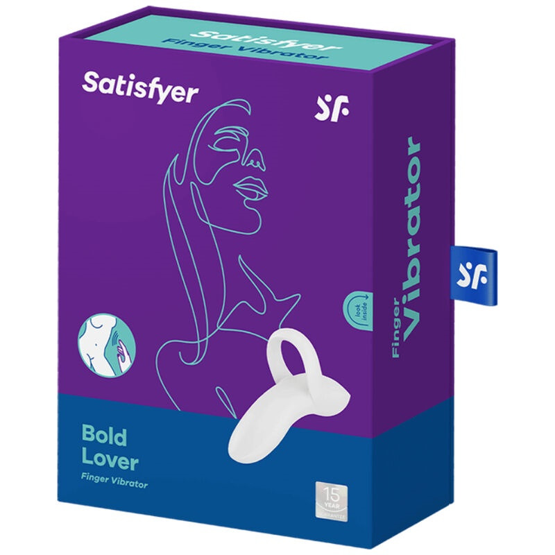 Bold Lover Dedal Vibrador Blanco