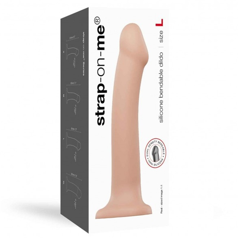 Dildo con Ventosa Dual Density L