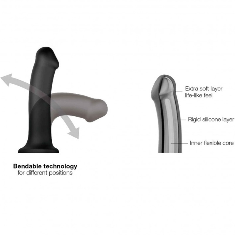 Dildo Dual Density Caramelo XL