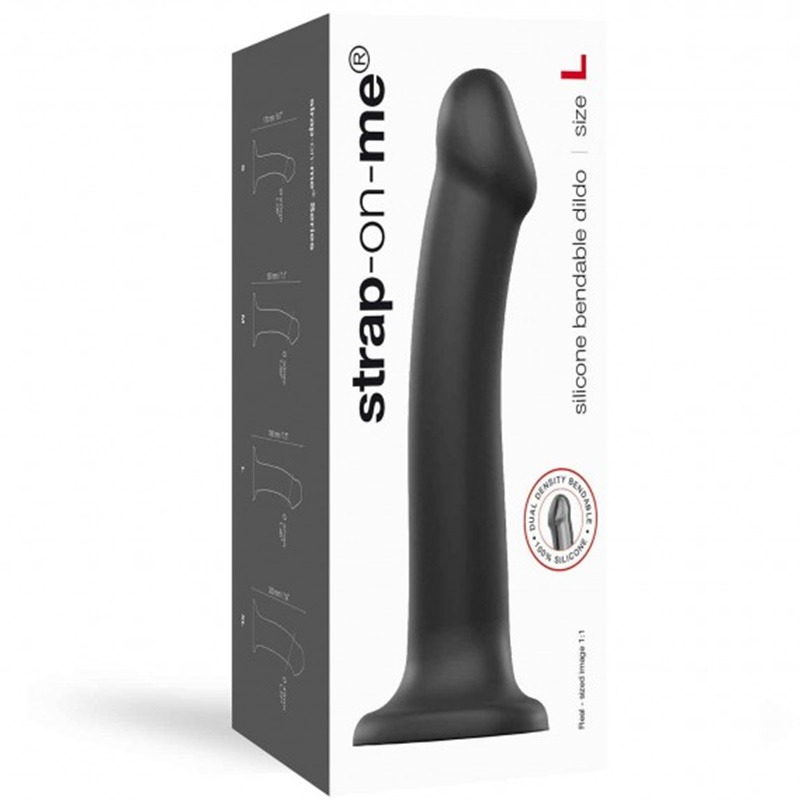 Dildo Dual Density Negro L