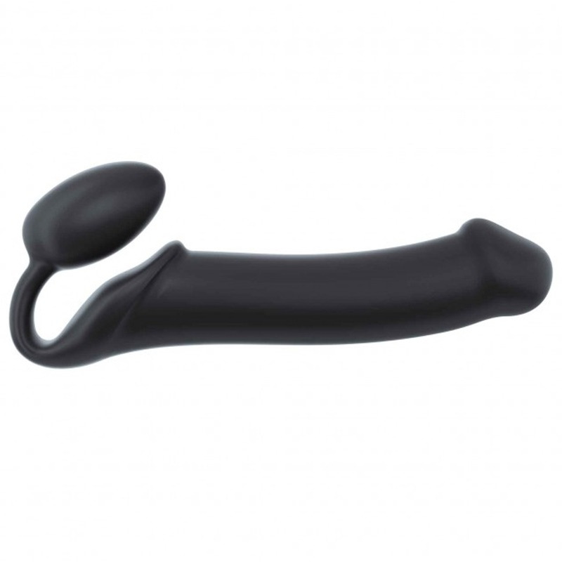 Arnés Dildo Flexible Negro XL