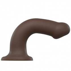 Dildo Dual Density Chocolate L