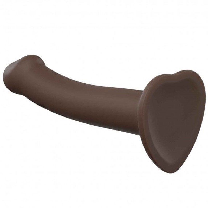 Dildo Dual Density Chocolate M