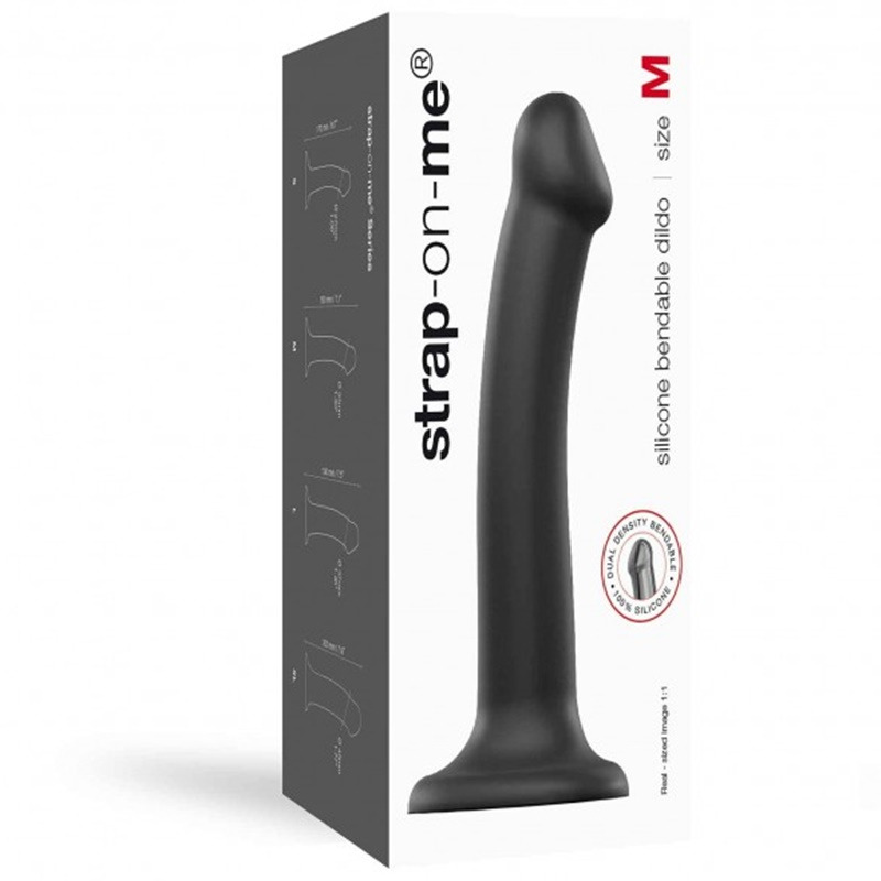 Dildo Dual Density Negro M