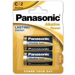 Panasonic Pila Bronze Alkalina C LR14 2 Uds