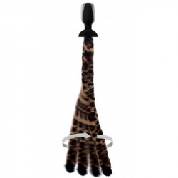 Leopard Plug Tail with Headband
