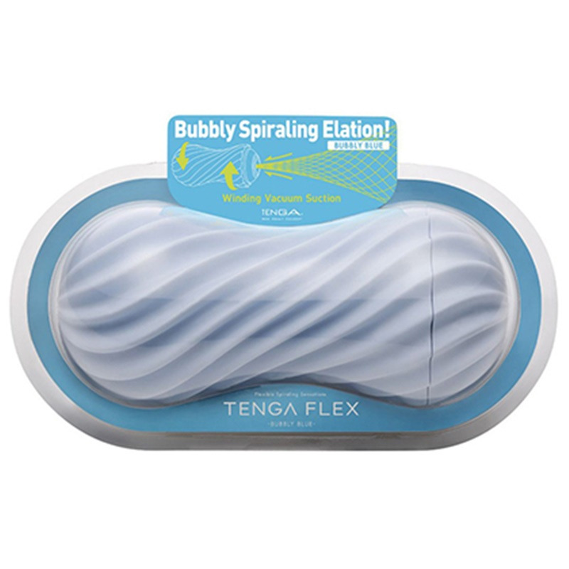 Masturbador Tenga Flex Bubbly Blue 