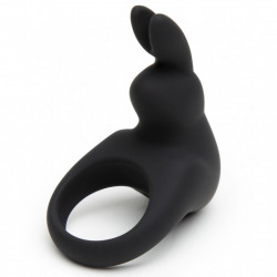 Cock Ring Happy Rabbit Negro