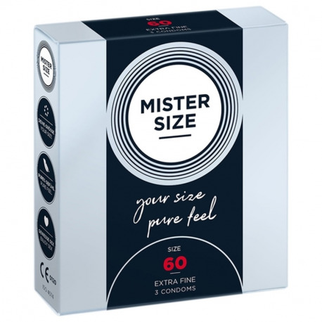 Mister Size 60 mm 3 Uds