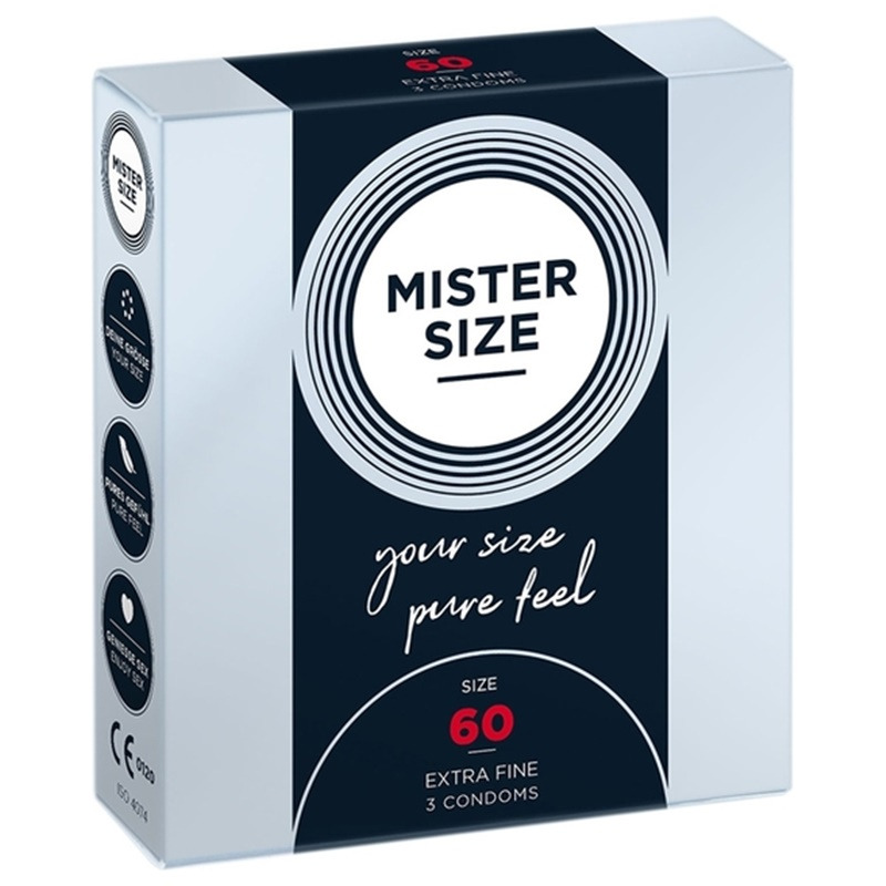 Mister Size 60 mm 3 Uds