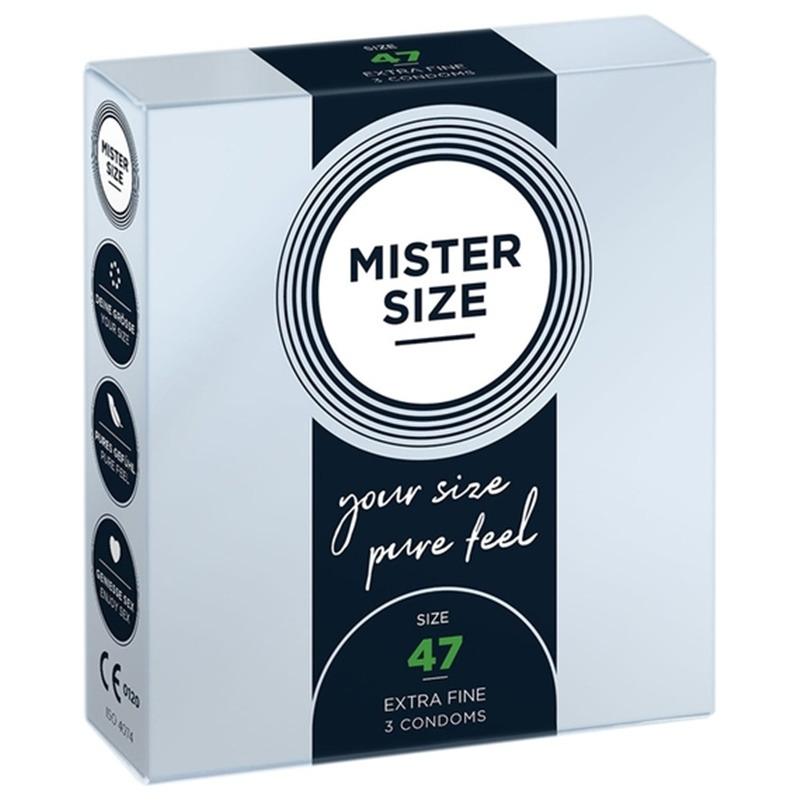 Mister Size 47 mm 3 Uds