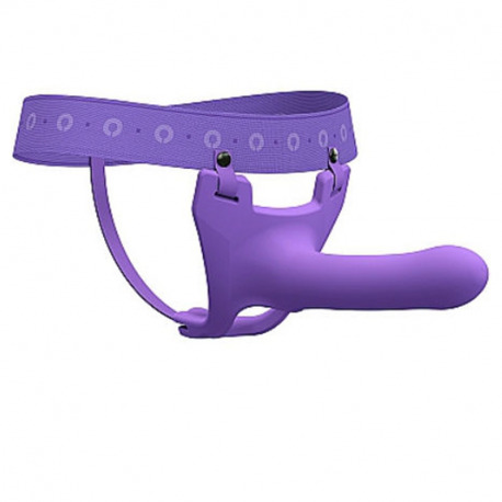 Zoro Pene Silicona Arnés Lila 14 cm