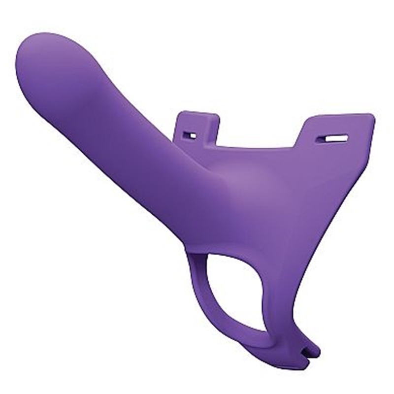 Zoro Pene Silicona Arnés Lila 14 cm