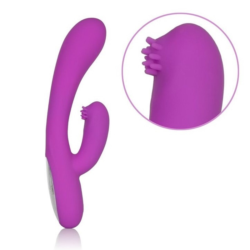 Vibrador Embrace Massaging G-Tickler USB Morado