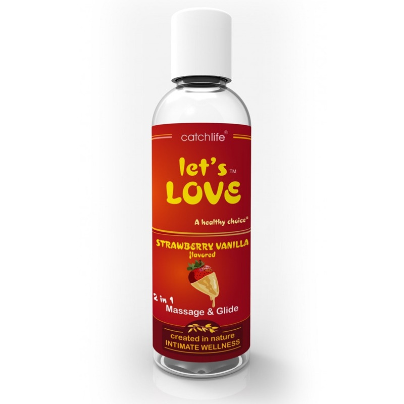 Let’s Love Massage Glide Fresa-Vainilla 100 ml