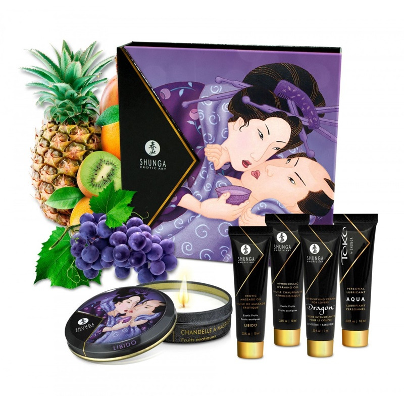 Kit Shunga Secret Geisha Frutos Exóticos