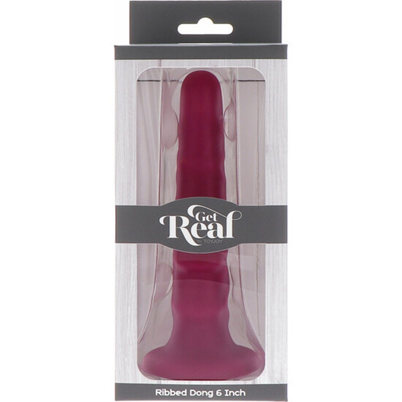 Dildo con Ventosa 6 Inch Rojo