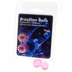 2 Brazilian Balls Explosion et Effet de Vibration Rafraîchissant