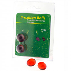 2 Brazilian Balls Explosión Fresa y Chocolate