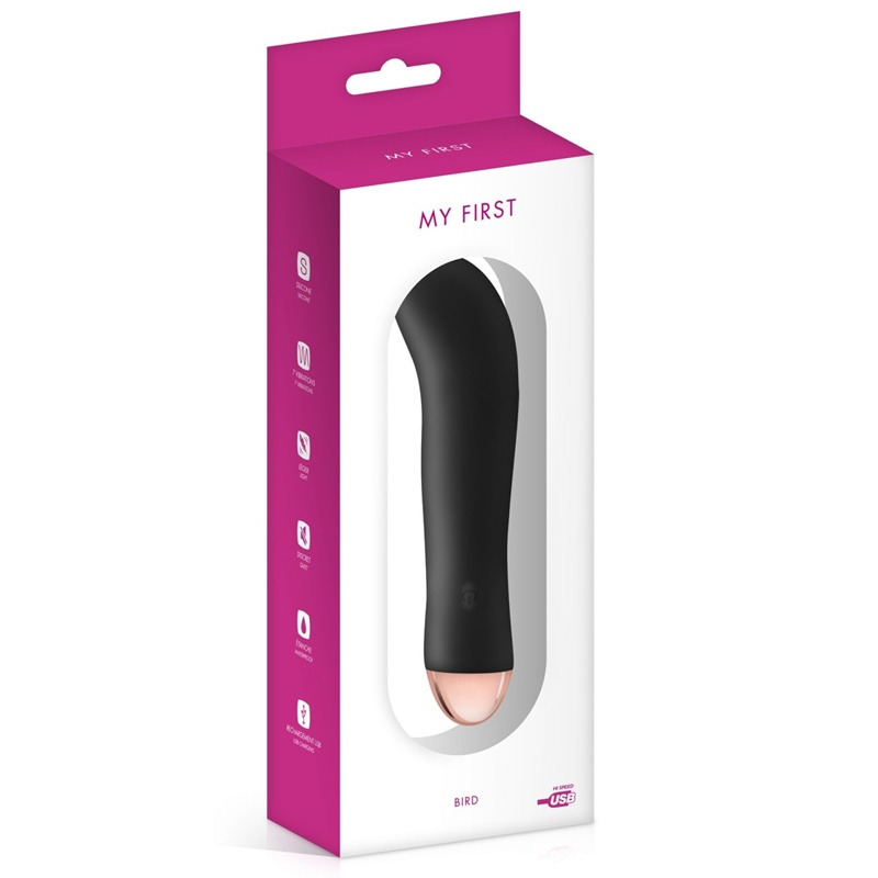 Mini Vibrador Punto G Bird Negro